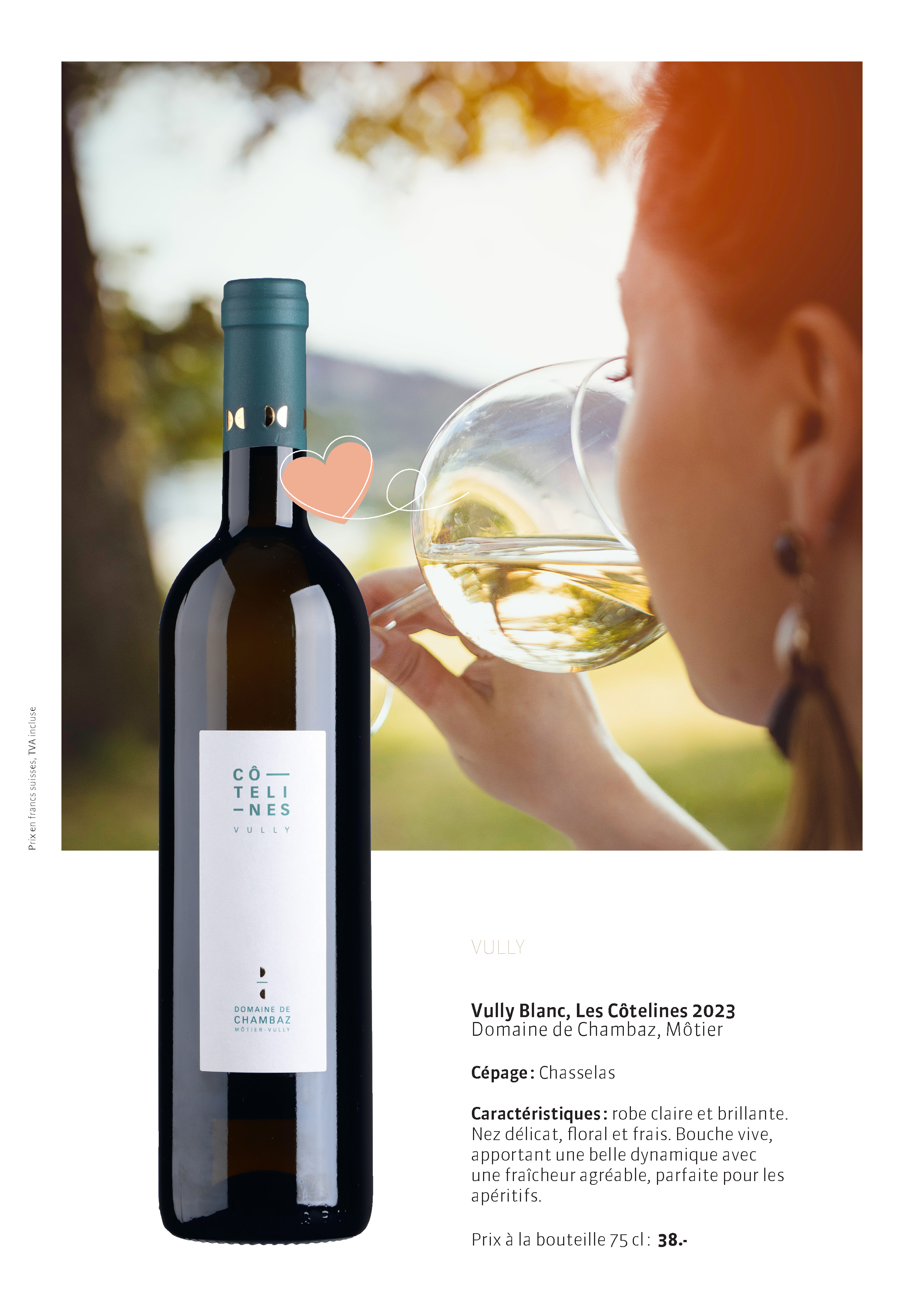 Vins Blancs Suisses - Coup de coeur