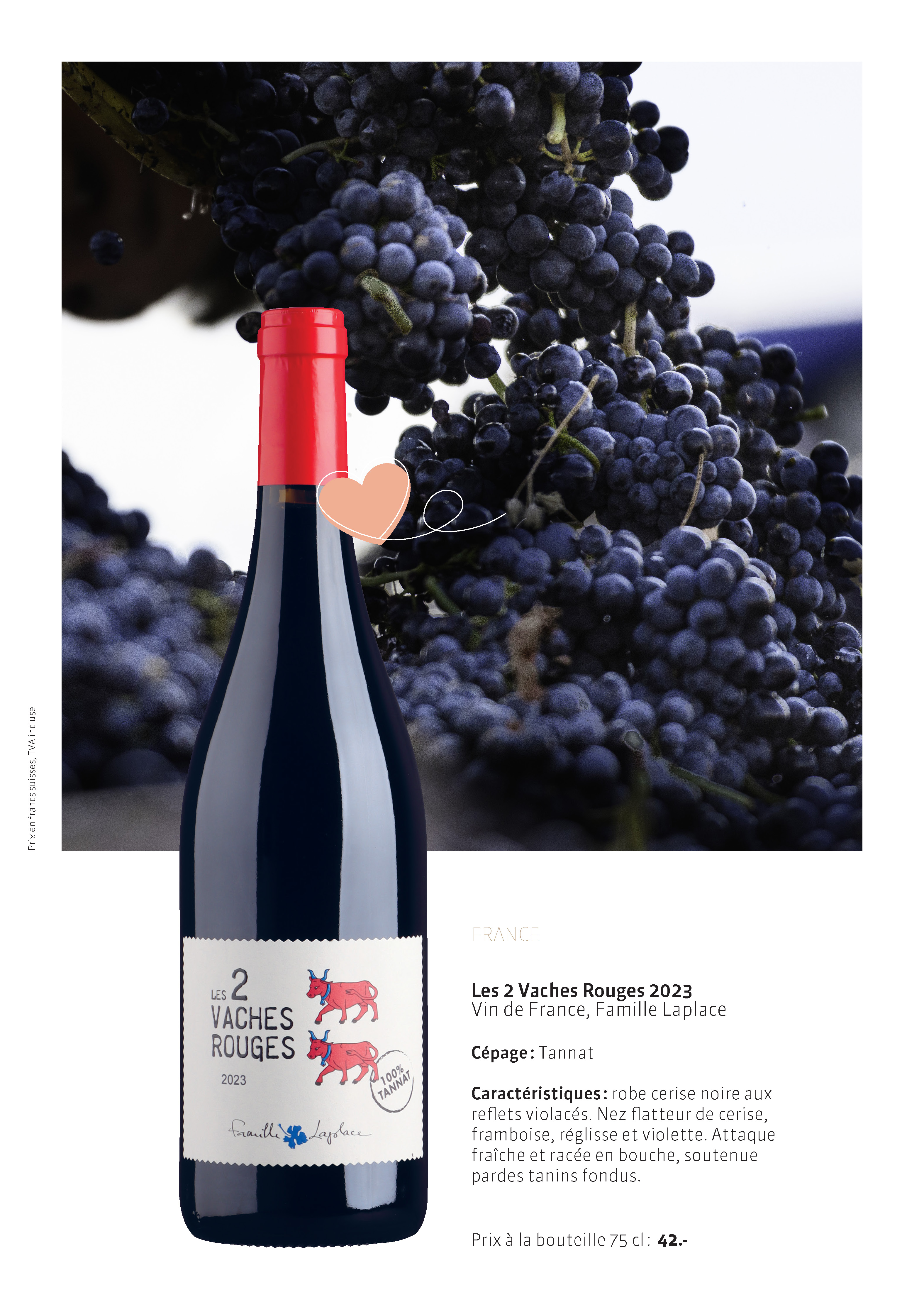 Vins Rouges Français - Coup de coeur