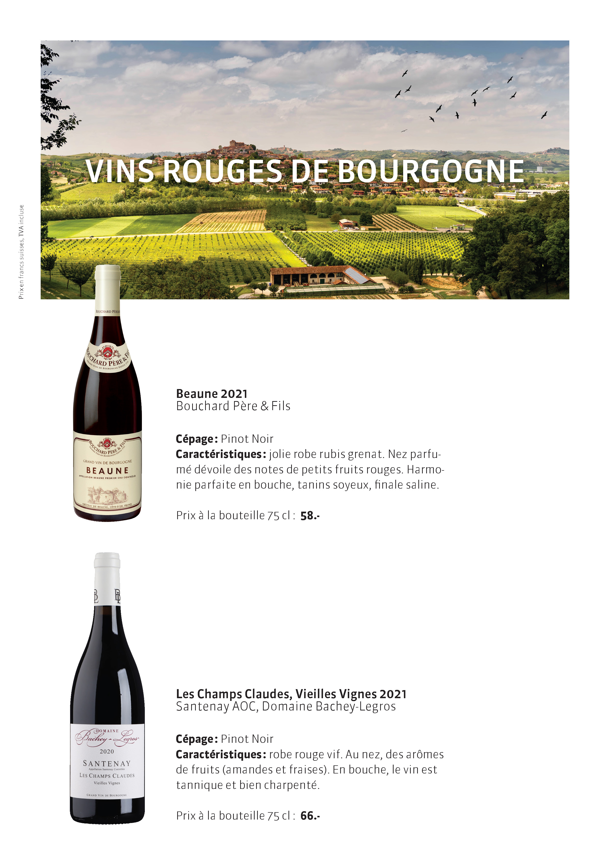 Carte des vins rouges français - Page 3