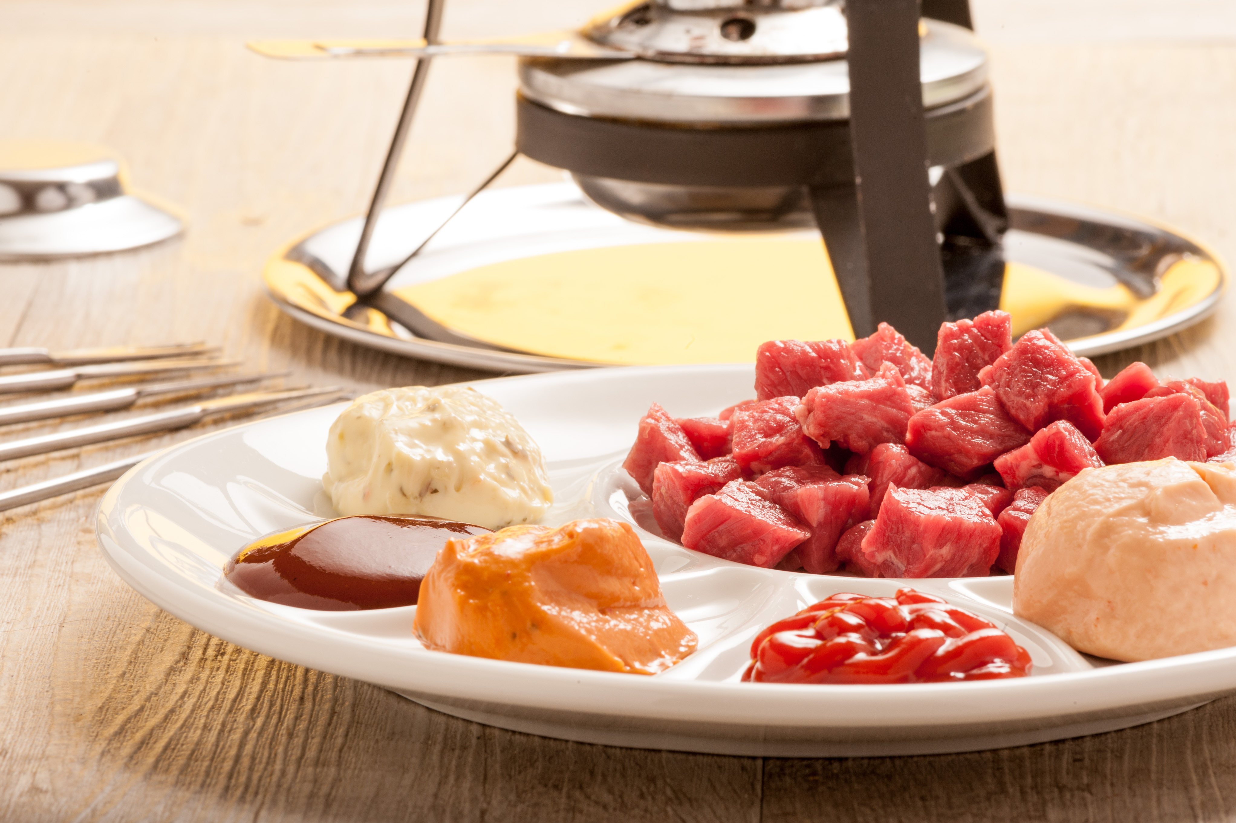 Fondue Chinoise à volonté - La Croix-Blanche